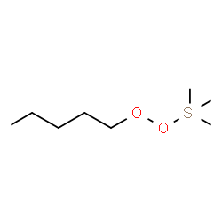 ChemSpider 2D Image | Trimethyl(pentylperoxy)silane | C8H20O2Si