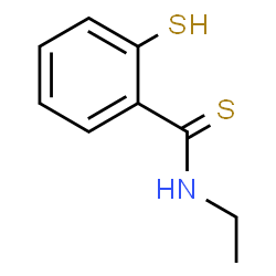 ChemSpider 2D Image | N-Ethyl-2-sulfanylbenzenecarbothioamide | C9H11NS2