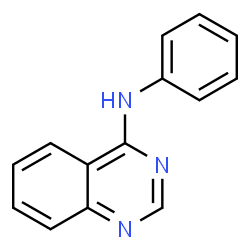 ChemSpider 2D Image | 4-anilinoquinazoline | C14H11N3