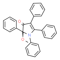 ChemSpider 2D Image | 2-Methoxy-1,2,4,5-tetraphenyl-1,2-dihydro-3H-pyrrol-3-one | C29H23NO2