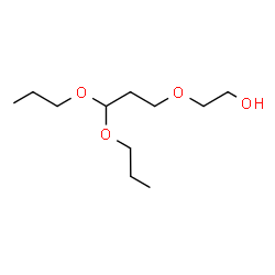 ChemSpider 2D Image | 2-(3,3-Dipropoxypropoxy)ethanol | C11H24O4