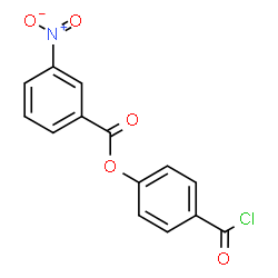ChemSpider 2D Image | 4-(Chlorocarbonyl)phenyl 3-nitrobenzoate | C14H8ClNO5