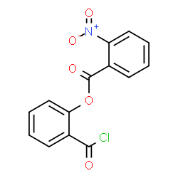 ChemSpider 2D Image | 2-(Chlorocarbonyl)phenyl 2-nitrobenzoate | C14H8ClNO5