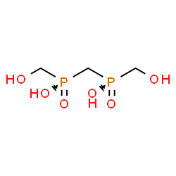 ChemSpider 2D Image | Methylenebis[(hydroxymethyl)(phosphinic acid)] | C3H10O6P2