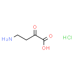 ChemSpider 2D Image | 4-Amino-2-oxobutanoic acid hydrochloride (1:1) | C4H8ClNO3