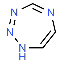 ChemSpider 2D Image | 1H-1,2,3,5-Tetrazepine | C3H4N4