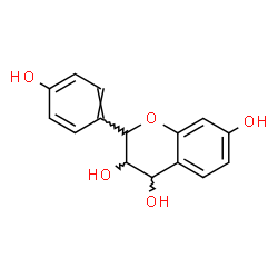 ChemSpider 2D Image | 2-(4-Hydroxyphenyl)-3,4,7-chromanetriol | C15H14O5