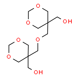 ChemSpider 2D Image | [Oxybis(methylene-1,3-dioxane-5,5-diyl)]dimethanol | C12H22O7