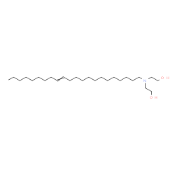 ChemSpider 2D Image | 2,2'-(13-Docosen-1-ylimino)diethanol | C26H53NO2