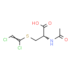 ChemSpider 2D Image | N-Acetyl-S-(1,2-dichlorovinyl)cysteine | C7H9Cl2NO3S