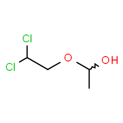 ChemSpider 2D Image | 1-(2,2-Dichloroethoxy)ethanol | C4H8Cl2O2