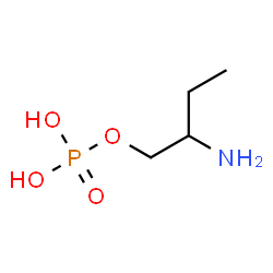 ChemSpider 2D Image | 2-Aminobutyl dihydrogen phosphate | C4H12NO4P