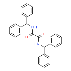 ChemSpider 2D Image | N,N'-Bis(diphenylmethyl)ethanediamide | C28H24N2O2