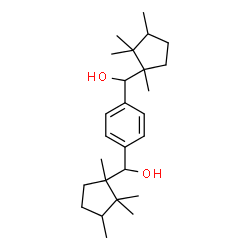ChemSpider 2D Image | 1,4-Phenylenebis[(1,2,2,3-tetramethylcyclopentyl)methanol] | C26H42O2