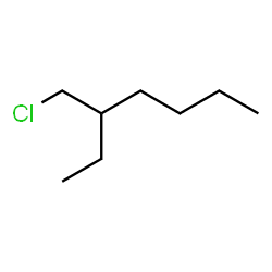ChemSpider 2D Image | 2-Ethylhexyl chloride | C8H17Cl