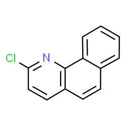 ChemSpider 2D Image | 2-Chlorobenzo[h]quinoline | C13H8ClN