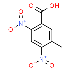 ChemSpider 2D Image | 5-Methyl-2,4-dinitrobenzoic acid | C8H6N2O6