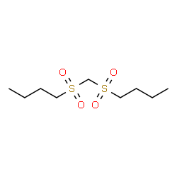 ChemSpider 2D Image | 1-{[(Butylsulfonyl)methyl]sulfonyl}butane | C9H20O4S2