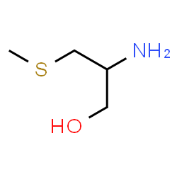 ChemSpider 2D Image | 2-Amino-3-(methylsulfanyl)-1-propanol | C4H11NOS