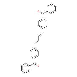 ChemSpider 2D Image | (1,4-Butanediyldi-4,1-phenylene)bis(phenylmethanone) | C30H26O2