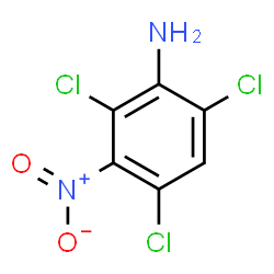 ChemSpider 2D Image | 2,4,6-Trichloro-3-nitroaniline | C6H3Cl3N2O2
