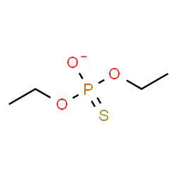 ChemSpider 2D Image | diethylthiophosphate | C4H10O3PS