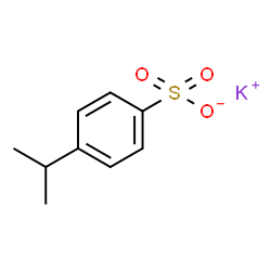 ChemSpider 2D Image | Potassium 4-isopropylbenzenesulfonate | C9H11KO3S