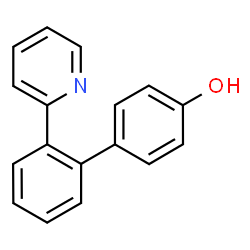 ChemSpider 2D图像|2'-（2-吡啶基）-4-联苯酚|C17H13NO
