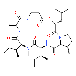 ChemSpider 2D Image | homodestcardin | C32H55N5O7