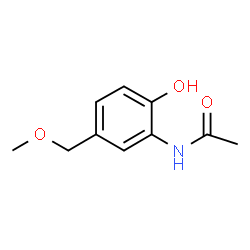ChemSpider 2D Image | N-[2-Hydroxy-5-(methoxymethyl)phenyl]acetamide | C10H13NO3