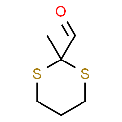 ChemSpider 2D Image | 2-Methyl-1,3-dithiane-2-carbaldehyde | C6H10OS2
