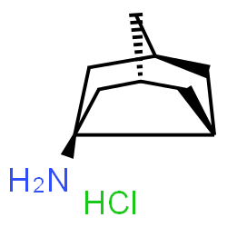 ChemSpider 2D Image | 3-Noradamantanamine Hydrochloride | C9H16ClN
