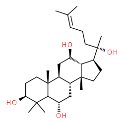 ChemSpider 2D Image | Protopanaxatriol | C29H50O4
