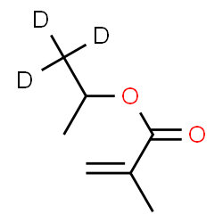 ChemSpider 2D Image | (1,1,1-~2~H_3_)-2-Propanyl methacrylate | C7H9D3O2