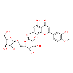 ChemSpider 2D Image | Capreoside | C27H30O15
