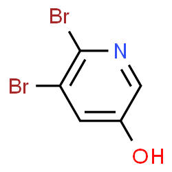 ChemSpider 2D Image | 5,6-Dibromo-3-pyridinol | C5H3Br2NO