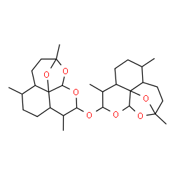 ChemSpider 2D Image | 10,10'-Oxybis(1,5,9-trimethyl-11,14,15-trioxatetracyclo[10.2.1.0~4,13~.0~8,13~]pentadecane) | C30H46O7