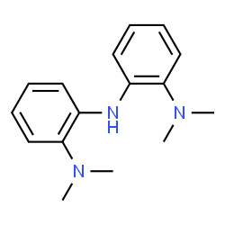 ChemSpider 2D Image | N'-[2-(Dimethylamino)phenyl]-N,N-dimethyl-1,2-benzenediamine | C16H21N3