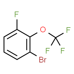 ChemSpider 2D Image | 1-Bromo-3-fluoro-2-(trifluoromethoxy)benzene | C7H3BrF4O