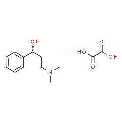 ChemSpider 2D Image | (1R)-3-(Dimethylamino)-1-phenyl-1-propanol ethanedioate (1:1) | C13H19NO5