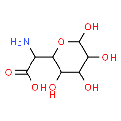 ChemSpider 2D Image | 5-[Amino(carboxy)methyl]pentopyranose | C7H13NO7
