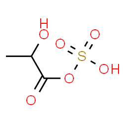 ChemSpider 2D Image | Lactoyl hydrogen sulfate | C3H6O6S