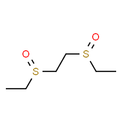 ChemSpider 2D Image | 1,2-Bis(ethylsulfinyl)ethane | C6H14O2S2
