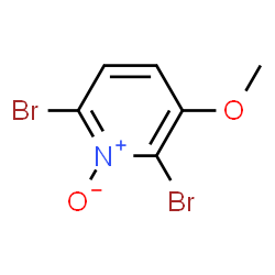 ChemSpider 2D Image | 2,6-Dibromo-3-methoxypyridine 1-oxide | C6H5Br2NO2