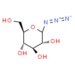 ChemSpider 2D Image | D-Glucopyranosyl azide | C6H11N3O5