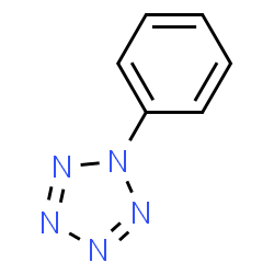ChemSpider 2D Image | Phenyl-1H-pentazole | C6H5N5