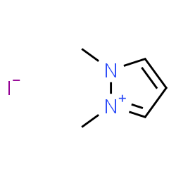 ChemSpider 2D Image | 1,2-Dimethyl-1H-pyrazol-2-ium iodide | C5H9IN2