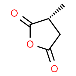 ChemSpider 2D Image | (3R)-3-Methyldihydro-2,5-furandione | C5H6O3