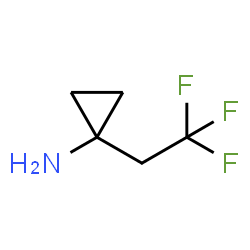 ChemSpider 2D Image | 1-(2,2,2-Trifluoroethyl)cyclopropanamine | C5H8F3N