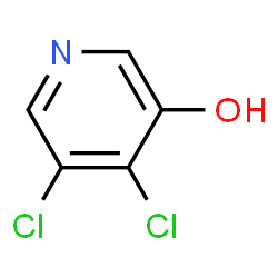 ChemSpider 2D Image | 4,5-Dichloro-3-pyridinol | C5H3Cl2NO